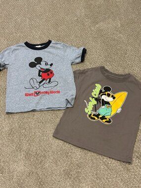 Mickey Mouse cotton Summer T-shirt bundle, Kids 5T